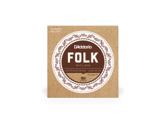 Набор струн D'ADDARIO EJ32C FOLK NYLON Ball End Silver Wound / Clear Treble
